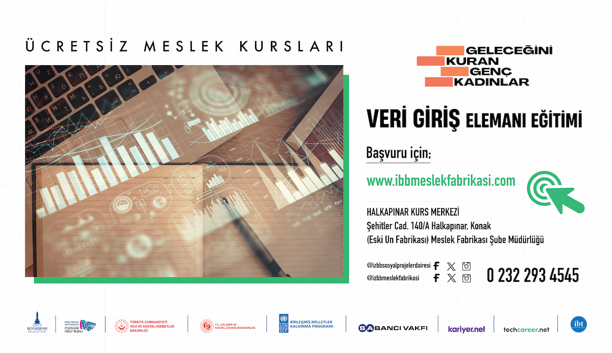 Special Training Opportunity for Young NEET* Women in Izmir in the Field of Data!