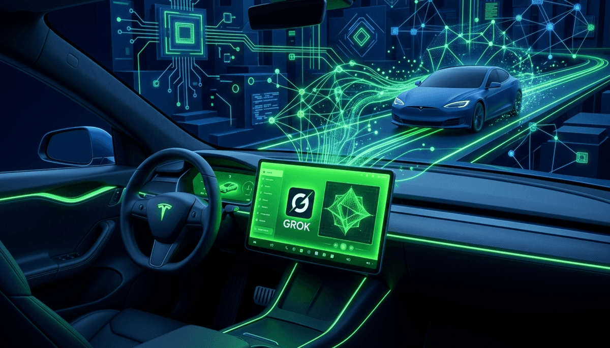 Tesla’dan Devrim Niteliğinde Yazılım Güncellemesi: Yapay Zeka Asistanı "Grok" Yollara Çıktı!