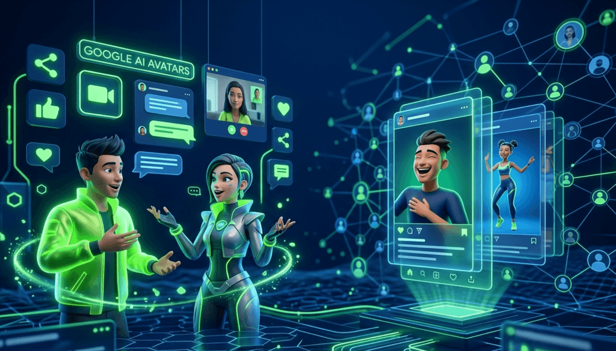 Google’s AI-Powered Avatar Technologies Become a Trending Topic on Social Media!
