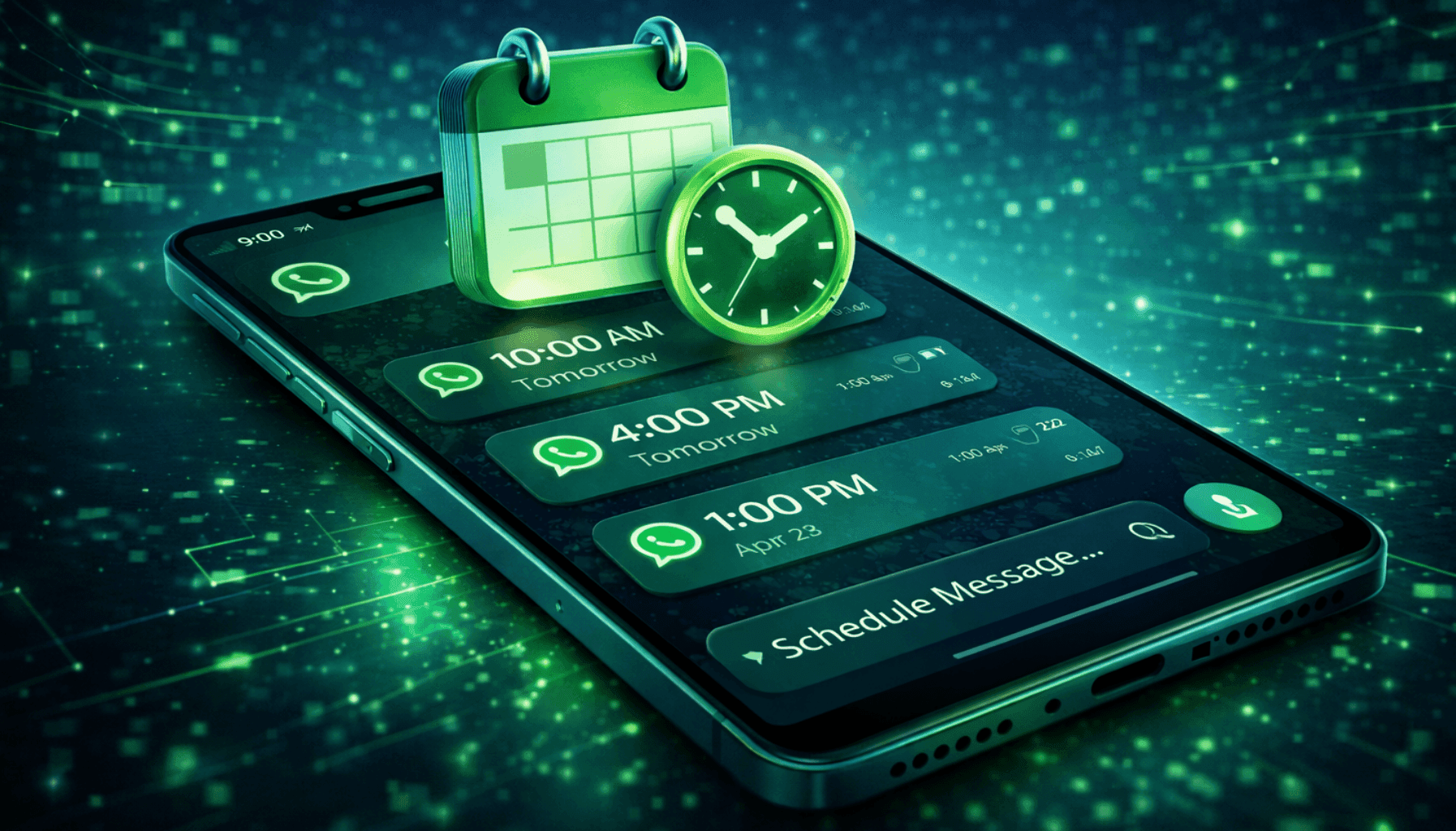 WhatsApp Yıllardır Beklenen İleri Tarihli Mesaj Planlama Özelliğini Test Ediyor