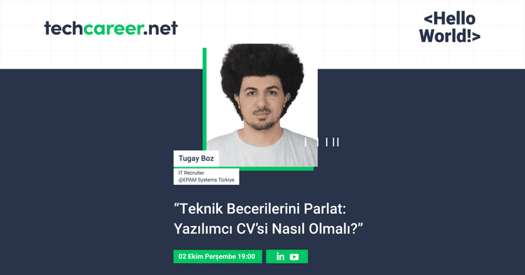 Teknik Becerilerini Parlat: Yazılımcı CV’si Nasıl Olmalı?