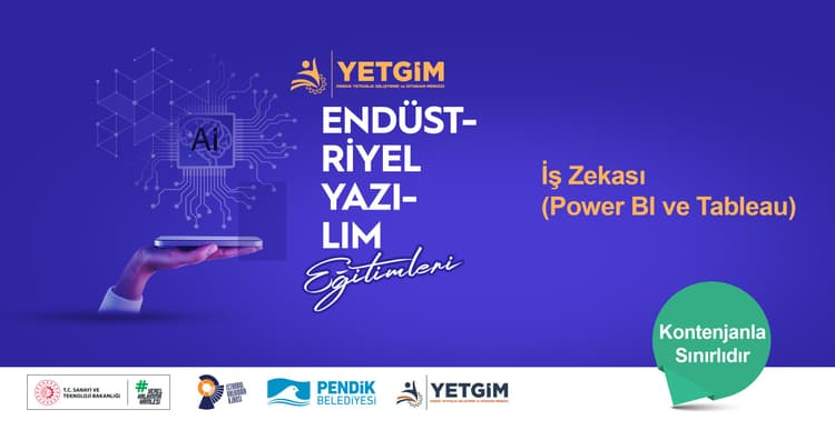 Pendik YETGİM İş Zekası (Power BI ve Tableau) Eğitimi