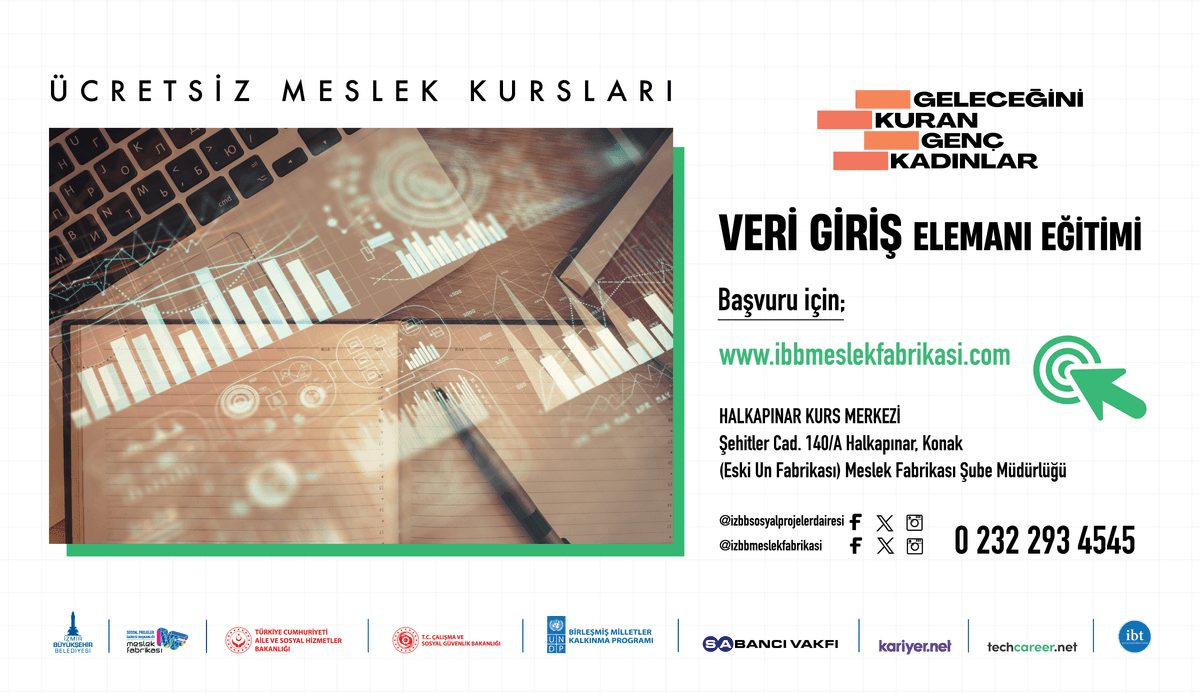 Veri Alanında İzmir’deki Genç NEET* Kadınlara Özel Eğitim Fırsatı!