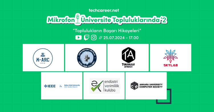 🎙️ Mikrofon Üniversite Topluluklarında'2: Toplulukların Başarı Hikayeleri