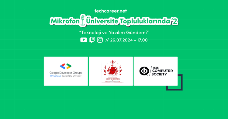 🎙️ Mikrofon Üniversite Topluluklarında'2: Teknoloji ve Yazılım Gündemi