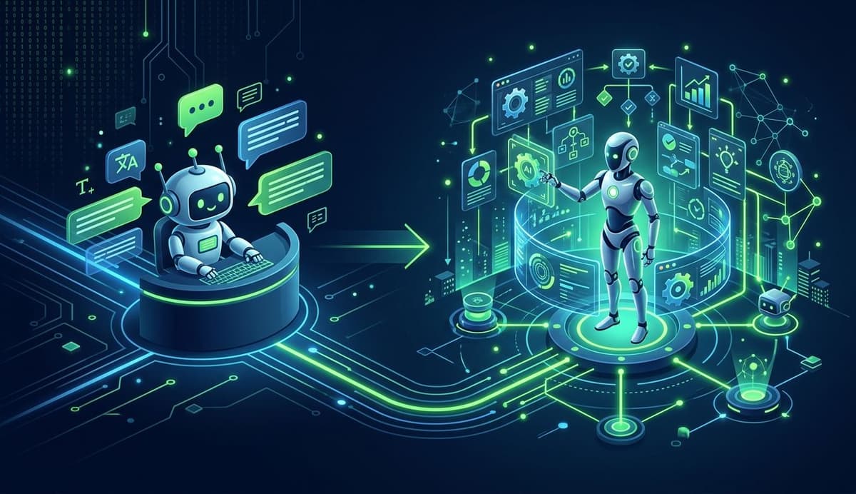 Sohbet Robotlarından Ajan Yapay Zekaya: AI Agent'lar Nasıl Çalışır?