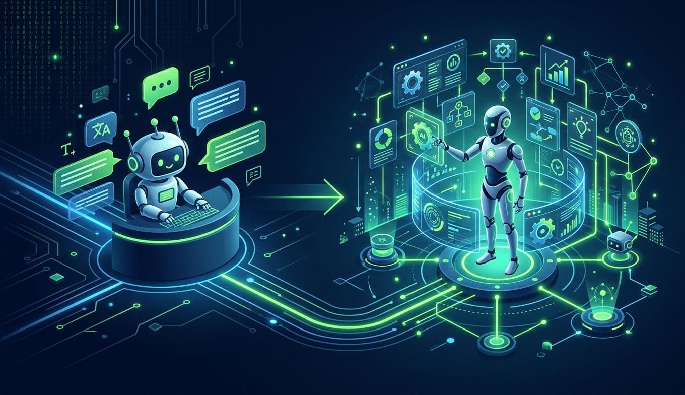 Sohbet Robotlarından Ajan Yapay Zekaya: AI Agent'lar Nasıl Çalışır?