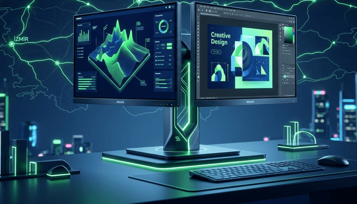 Industry Revolution: Philips Brings the World’s First Dual-Sided Monitor to Türkiye