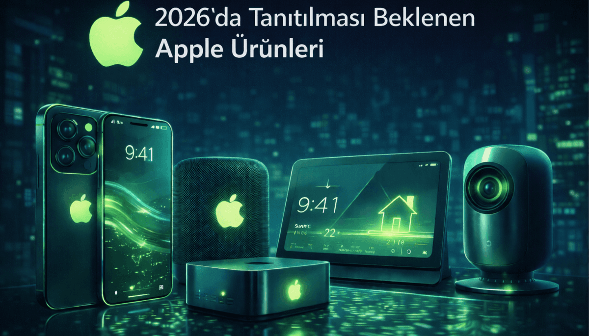 2026’da Tanıtılması Beklenen Apple Ürünleri: Akıllı Telefonlardan Akıllı Ev Cihazlarına