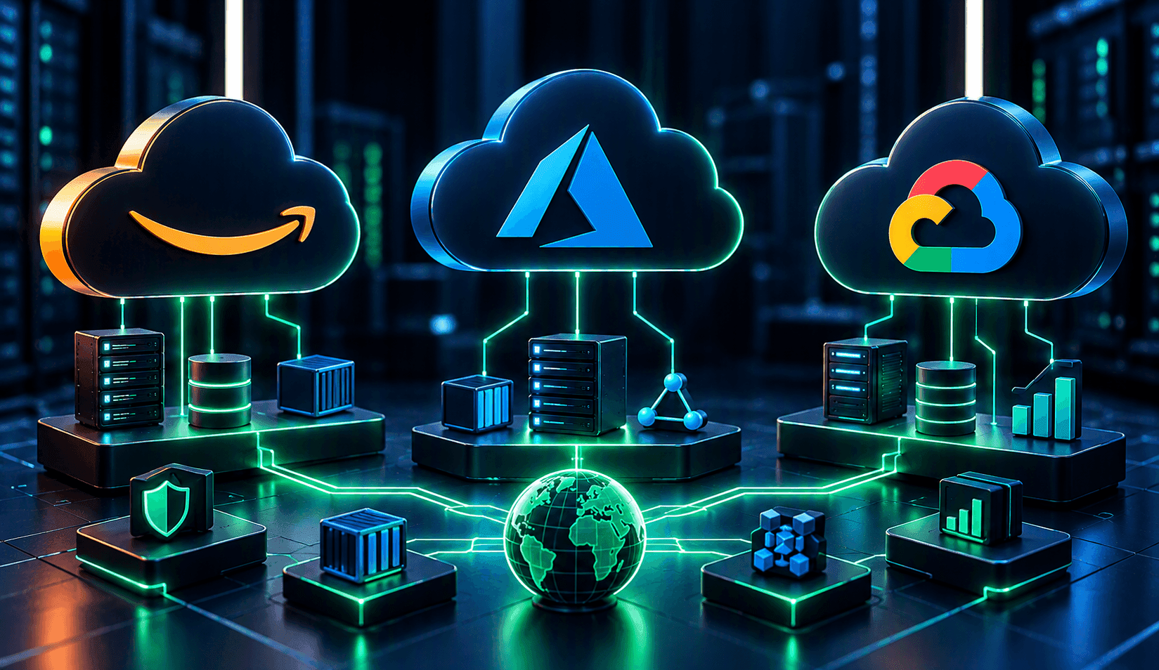 AWS, Azure ve Google Cloud Karşılaştırması: Hangisi Hangi İş İçin?