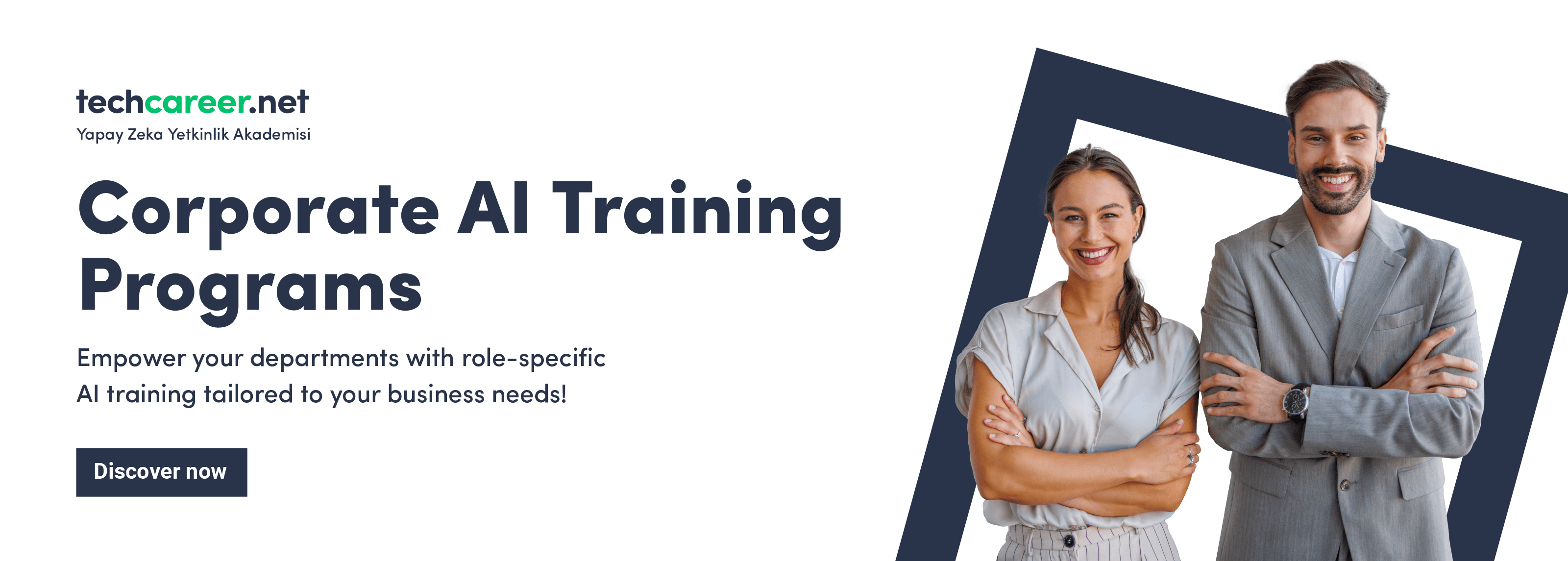 Corporate AI Training;
Empower your departments with AI training tailored to each role!
