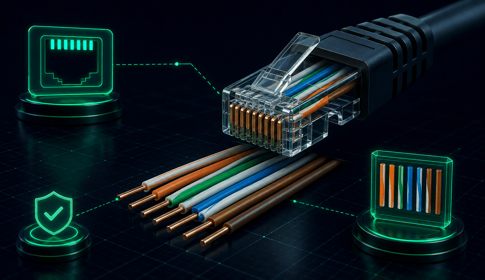 Ethernet Kablosu Renkleri Nedir? Sıralaması Neden Önemlidir?