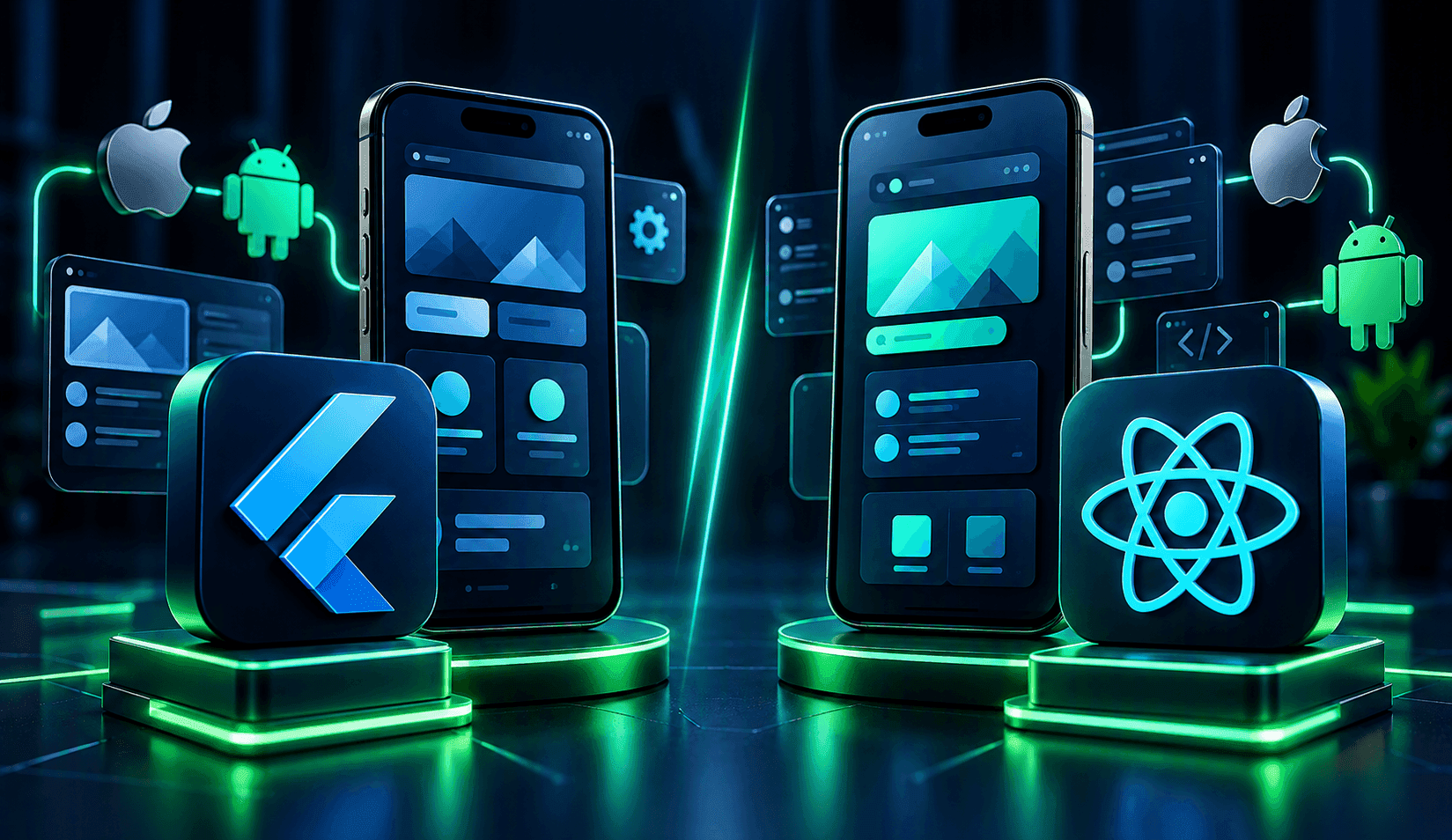 Flutter mı React Native mi? Mobil Uygulama Geliştirme Karşılaştırması
