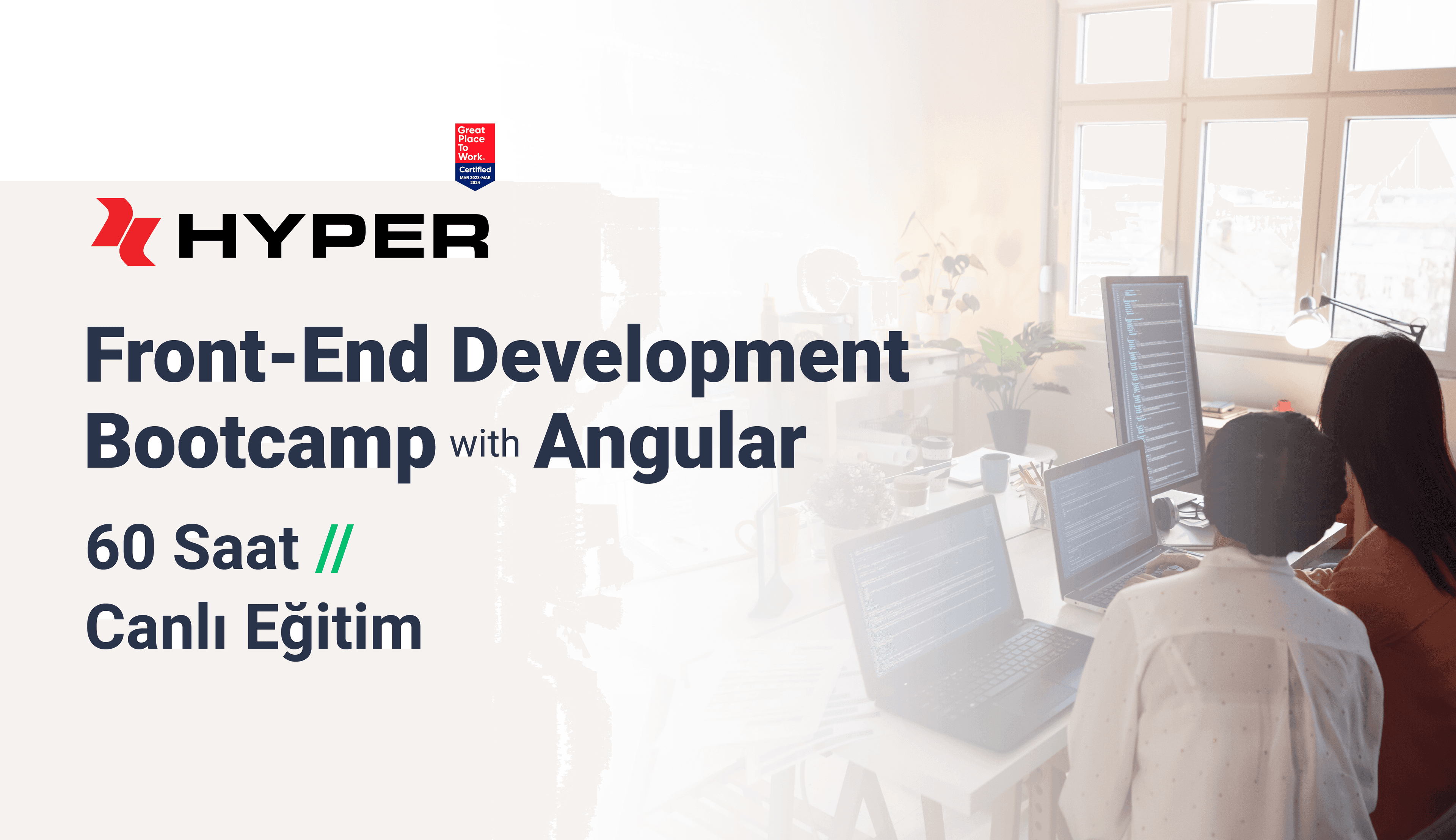 Opportunity to Become a Front-End Developer at Hyper: Free Bootcamp with Techcareer.net!
