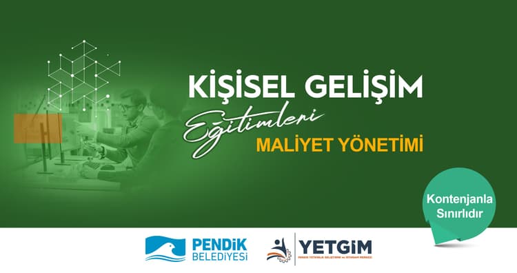 Pendik YETGİM Maliyet Yönetimi Eğitimi